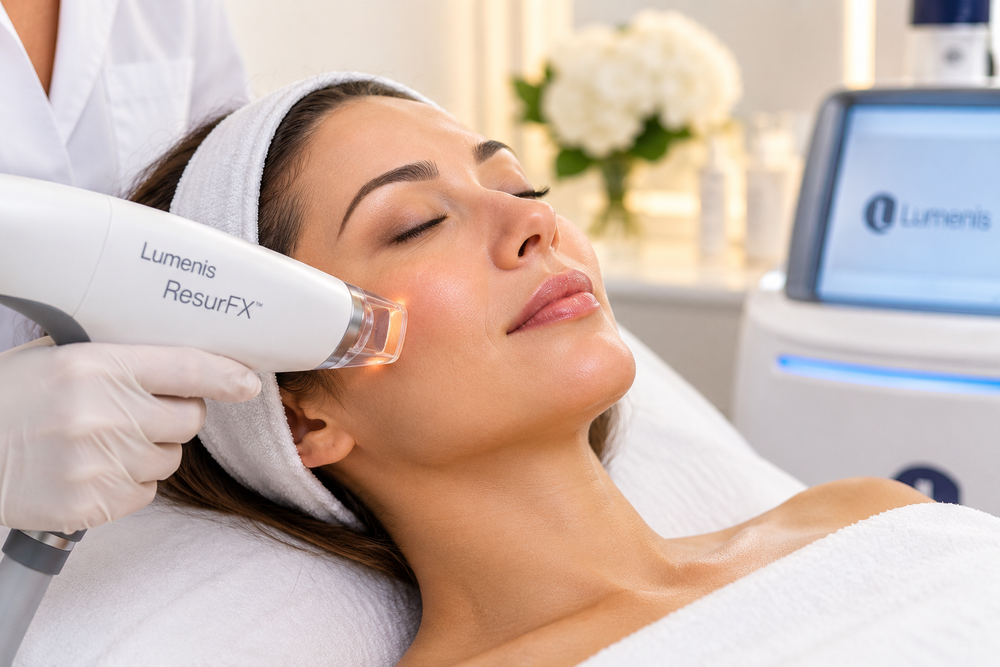 ReSurFX laser skin resurfacing treatment at GlowUp MediSpa in Ottawa